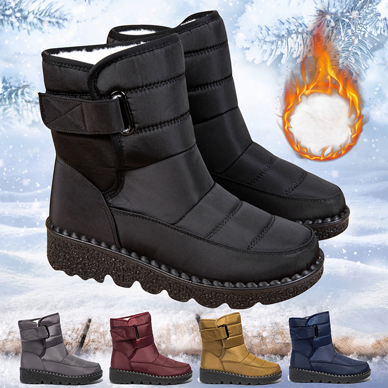 Women Winter Warm Plush Snow Boots