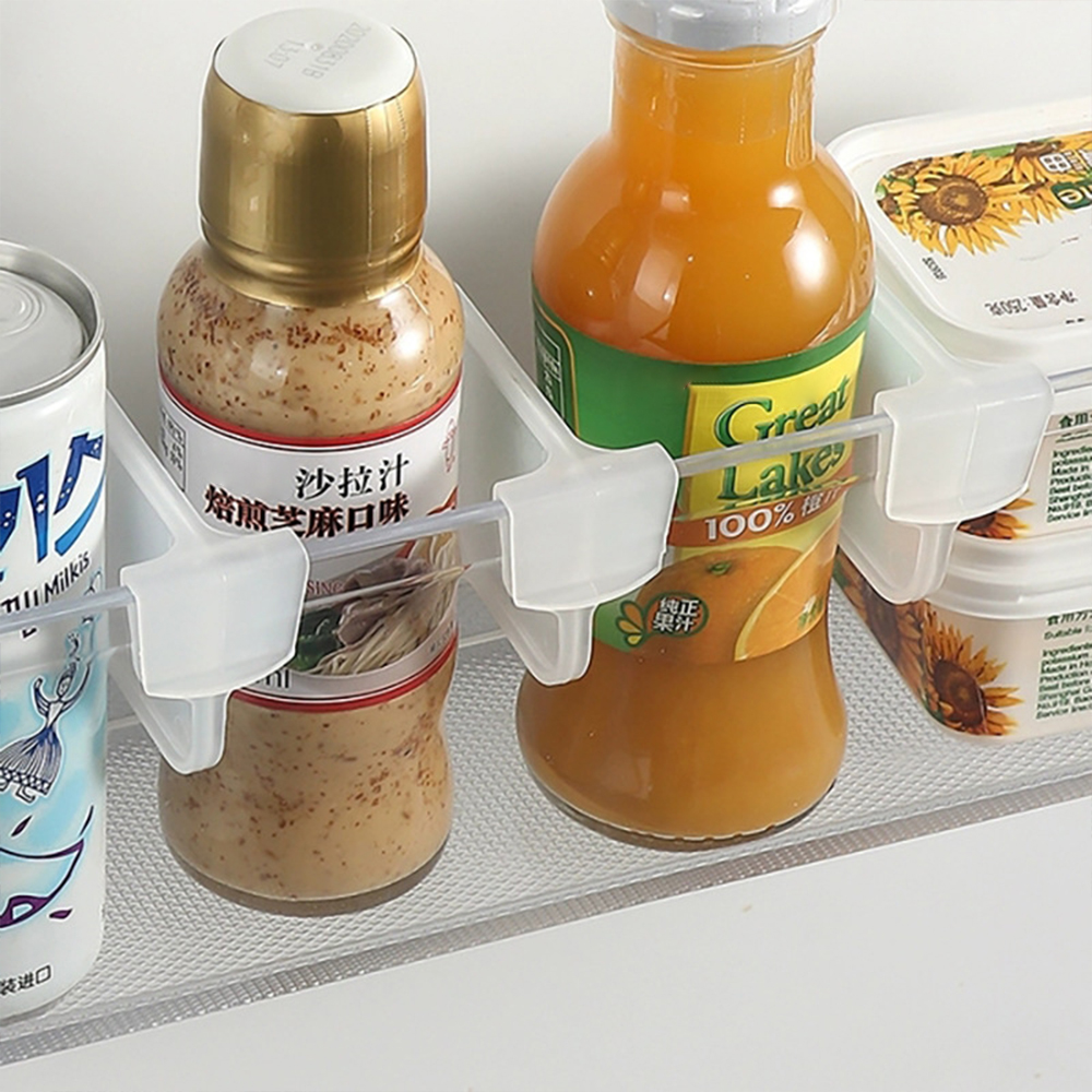 Plastic Refrigerator Side Door Partition Clips| Kitchen Tool