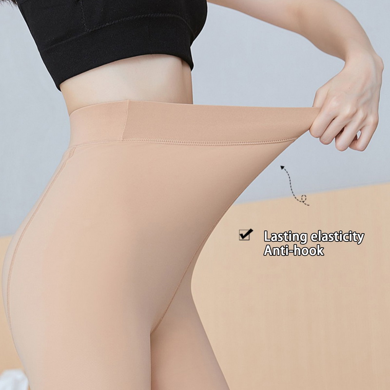 Collants chauds pour Winer, chaussettes thermiques pour femmes, collants à effet peau, Leggings polaire pour filles, jambes nues, 2023_voghion.com