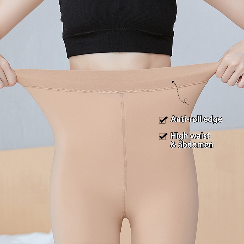 Collants chauds pour Winer, chaussettes thermiques pour femmes, collants à effet peau, Leggings polaire pour filles, jambes nues, 2023_voghion.com