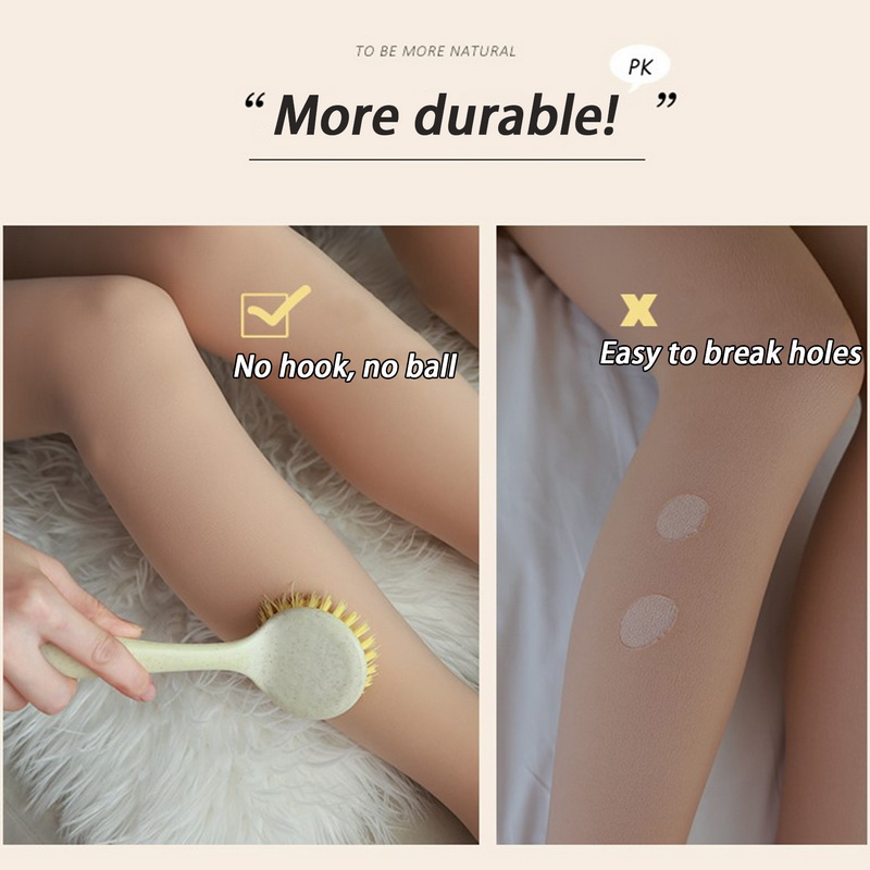 Collants chauds pour Winer, chaussettes thermiques pour femmes, collants à effet peau, Leggings polaire pour filles, jambes nues, 2023_voghion.com