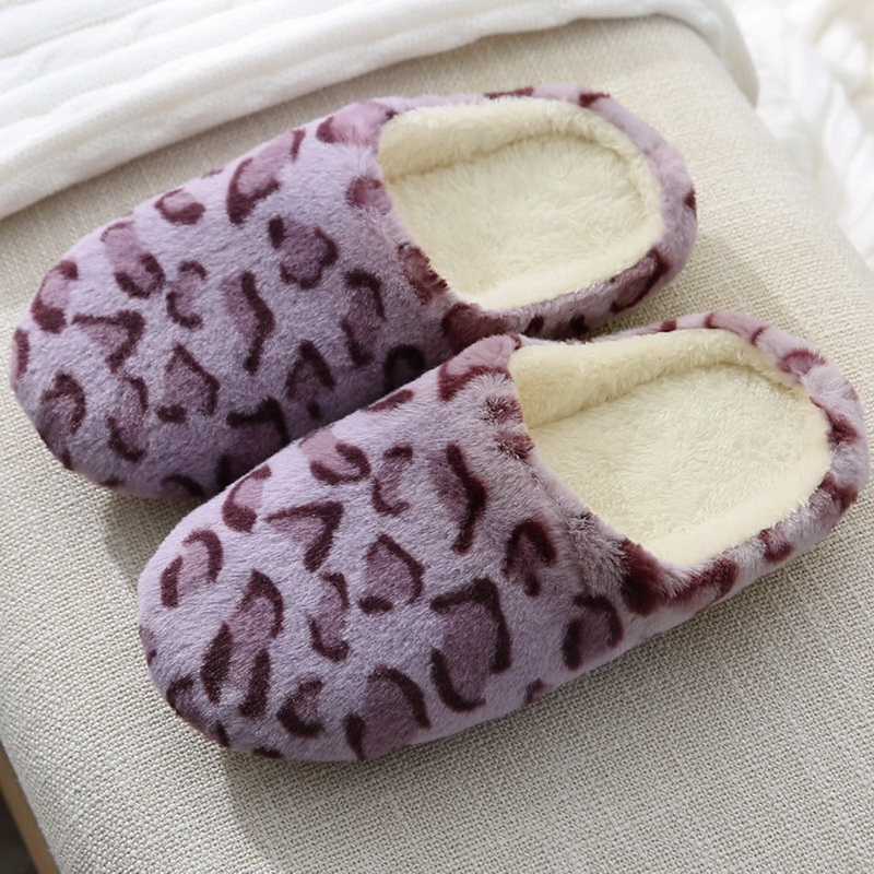 Title 29, Men Women Plush House Slippers Warm Soft Flat S...