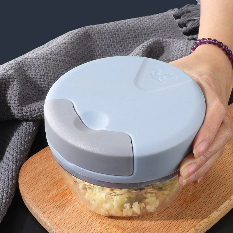 Presse Ail Inox Hachoir à Ail Pressé - Broyeur Acier Inoxydable - Multifonction Pour Cuisine - Facile à Nettoyer Hachoir épices Cuisine